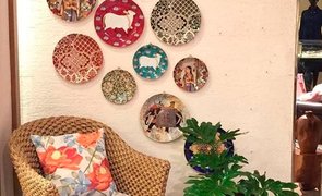 Pratos Decoração Cantinho Aconchegante