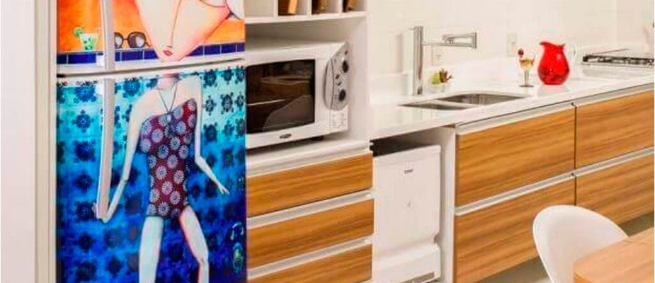 Geladeira Decorada: Um toque especial ao Décor