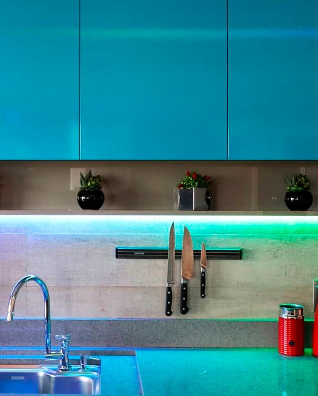 Luz RGB Cozinha