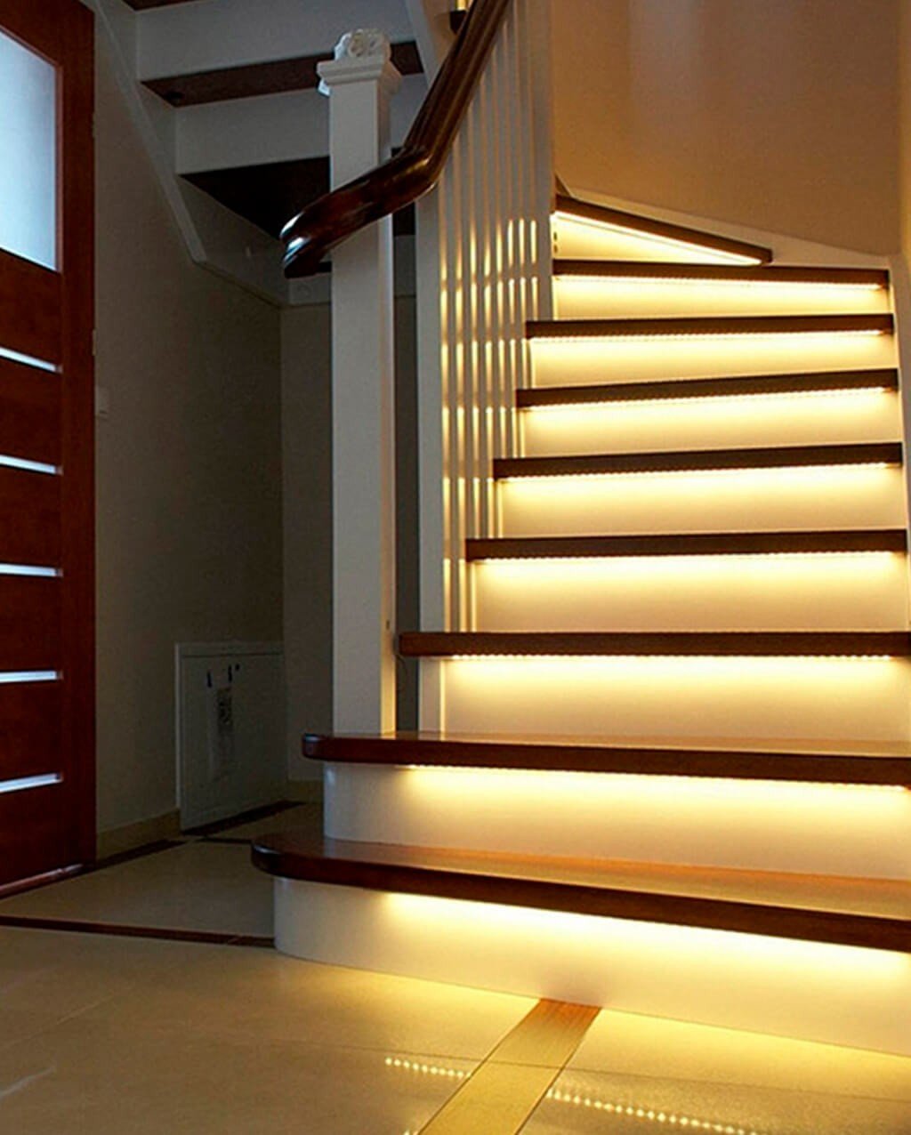 Escada Iluminação Fita LED