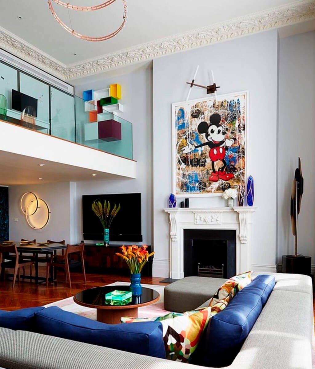 Lareira Casa Contemporânea