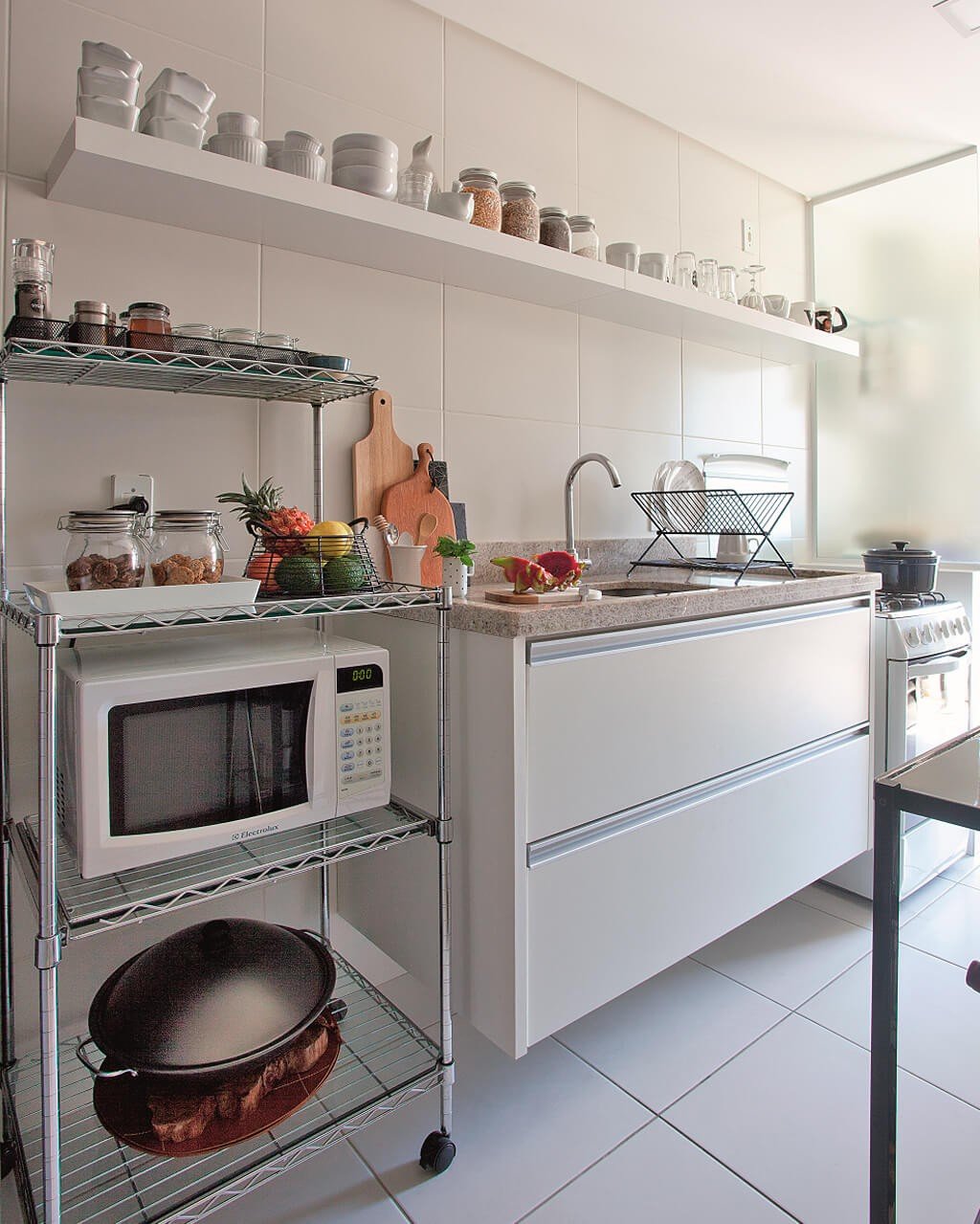 Cozinha Decorada Simples Moderna