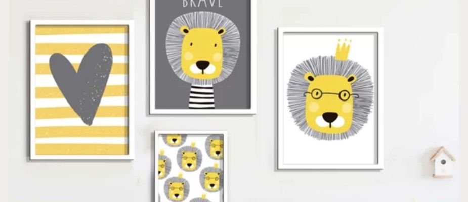 Quadro Infantil: + modelos Encantadores para Decorar