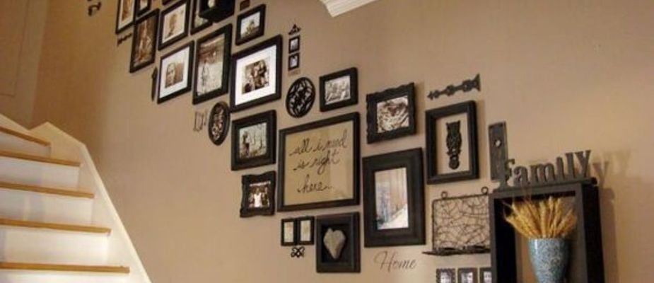 Quadro Decorativo para Escadas: 9 dicas e modelos para decorar!