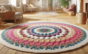tapete de croche