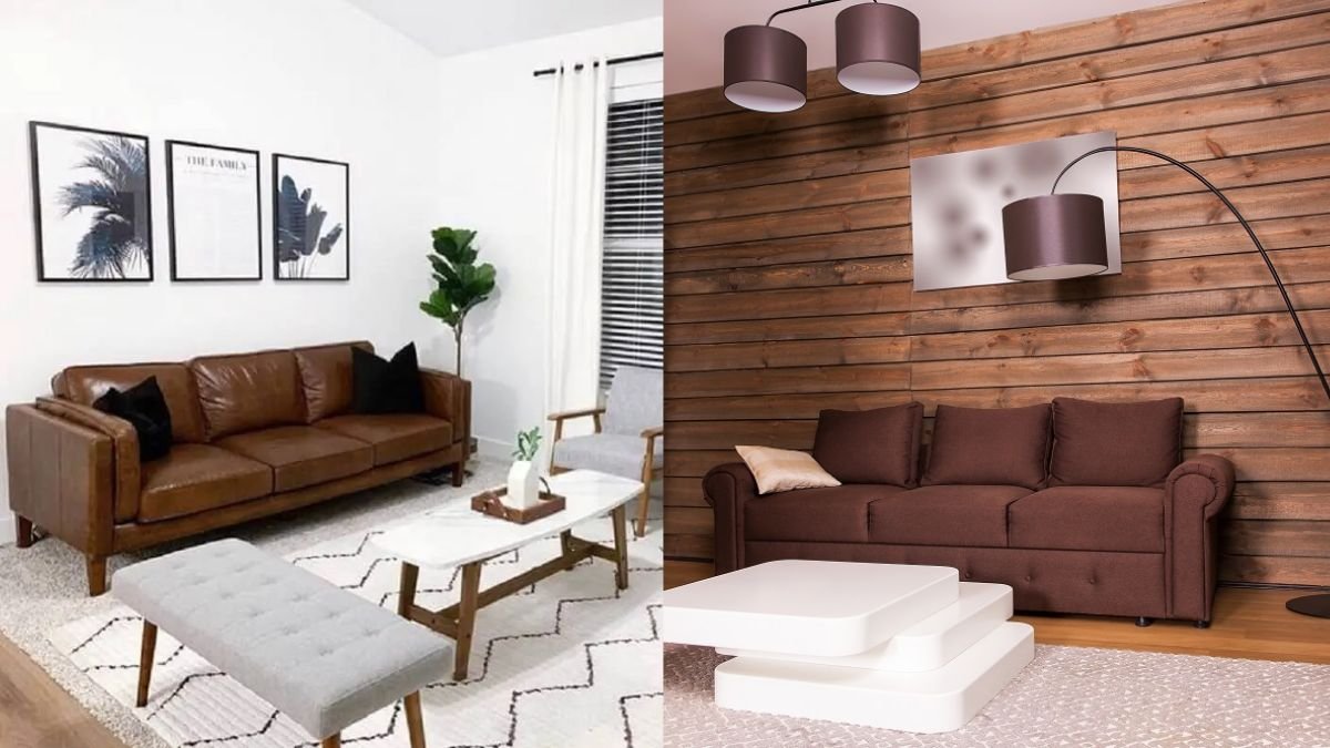 sofa marrom