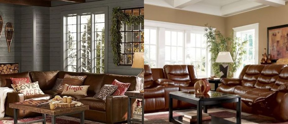 Decoração com Sofá marrom na sala: Dicas e Inspirações!