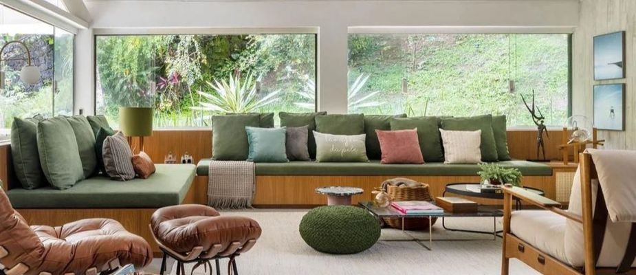 Cores que combinam com verde na decoração: 5 opções e dicas!