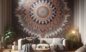 Mandalas na decoração