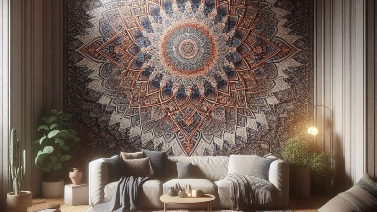 mandala na parede