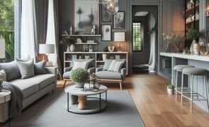 Qual cor combina com cinza na decoração