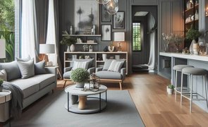 Qual cor combina com cinza na decoração