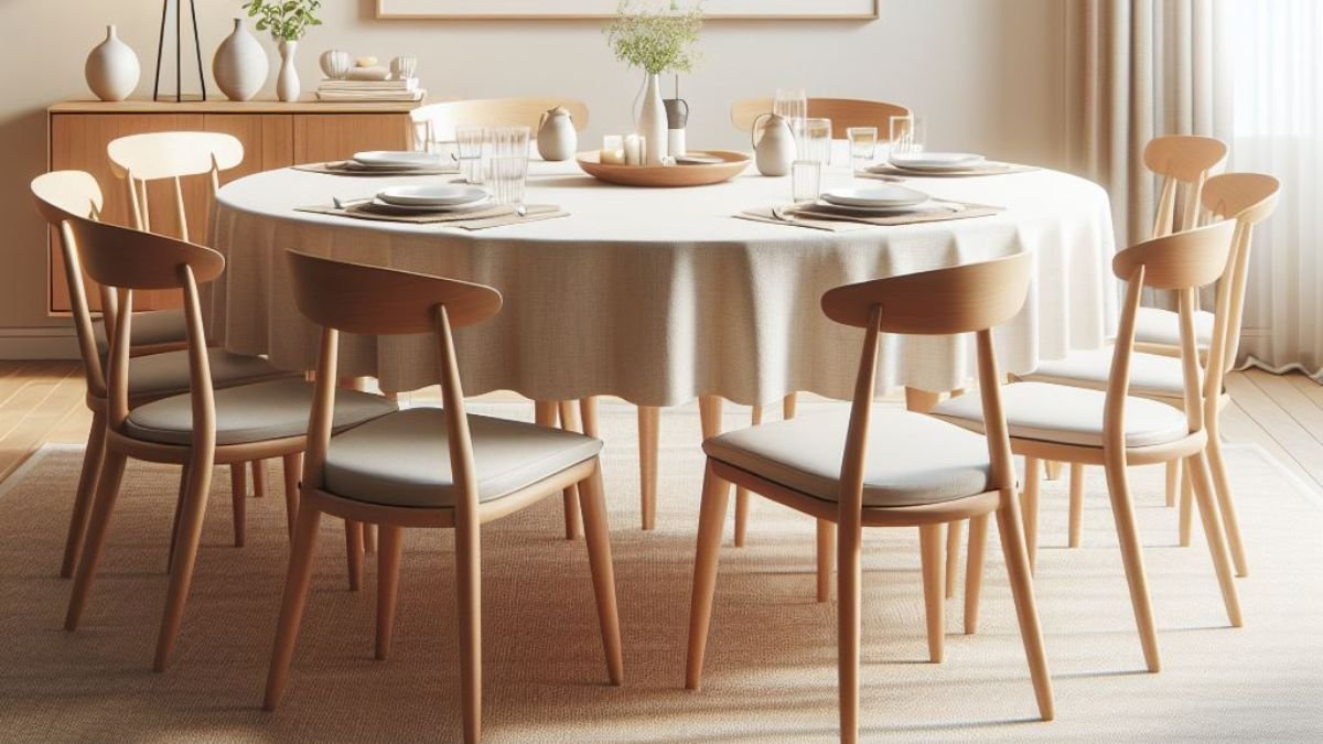 qual a Medida de uma Toalha de Mesa de 8 Lugares Redonda